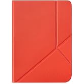 Kobo Clara Colour/BW SleepCover Case | Cayenne Red | Sleep/Wake Technology | Built-in 2-Way Stand | Vegan Leather | Compatible with 6&rdquo; Kobo Clara Colour/BW eReader