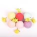 Shower Bubble Bath Bombs for Kids with 6 Surprise Toys Inside, Bath Fizzies with Pokemon/Cat/Duck for Children (Kids - 6 toys Inside)
