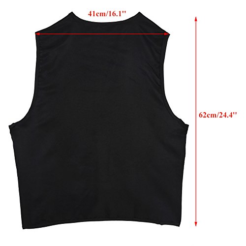 Gilet De Pêche Extérieur Multi-poches Respirant,gilet Pour Hommes Du Journaliste Pour La Chasse Au Camping, Photographie De Voyage