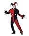 California Costumes Adult Evil Jester Costume - Large, Red