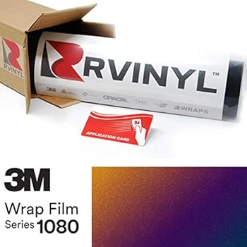 3M 1080 GP278 Gloss FLIP DEEP Space 5ft x 2ft W/Application Card Vinyl Vehicle Car Wrap Film Sheet Roll