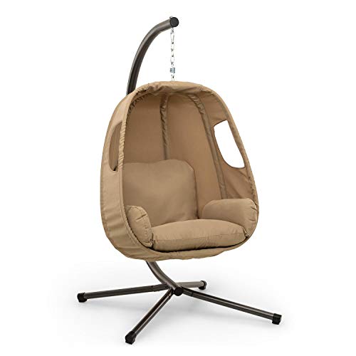 blumfeldt Bella Donna Hängesessel - entspannende Schwingbewegung, Unique Comfort, Sitzkissen mit weicher, 12 cm hoher…