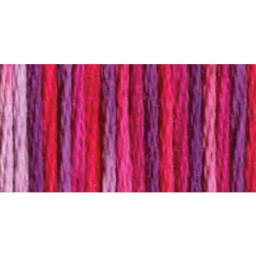 DMC 417F-4211 Color Variations Six Strand Embroidery Floss, 8.7-Yard, Azalea