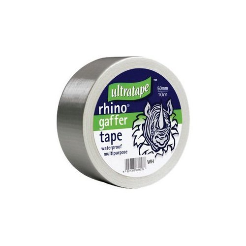 Ultratape RHINO 50mm 50M MULTIPURPOSE GAFFER TAPE SLVR
