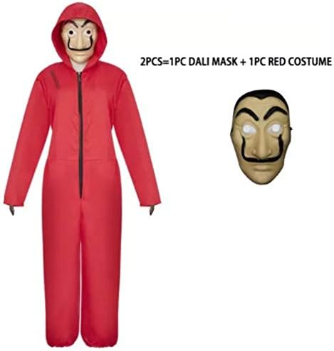 guan Salvador Dali Money Heist The Paper House La Casa De Papel Costume Mask