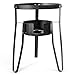 Stark Single Stove Gas Burner Stand Propane Fryer Portable Stove Stand Outdoor Cook Camping BBQ Camp Tailgating Cast Iron