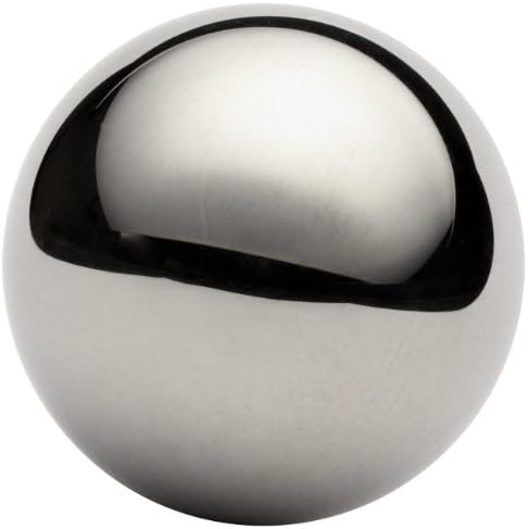 Chromium Steel Ball, Grade 25, 1-1/4" Diameter (Pack of 10)