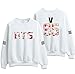 KPOP BTS Sweater Monster JIN SUGA JIMIN V Hoodie Unisex Sweatershirt