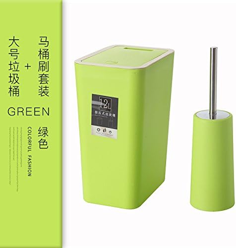Dustbins Xiuxiutian Press the garbage in the continental rectangular kitchen living room trash environmental information home toilet paper basket ,V,12L