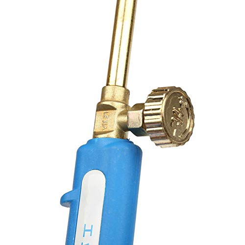 Flame Gun Torch, 30mm Metal Nozzle Industrial Brazing Welding Heating Liquefied Gas Blowtorch Liquefied Gas Blowtorch for Extension Spray Gun Paint(#1)