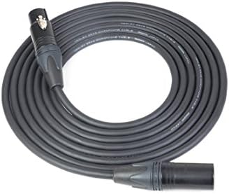 Mogami 2549 Professional 3 Pin Male to Female XLR Microphone Cable, Neutrik Gold, 60 Feet