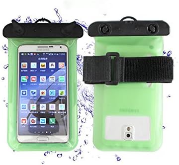 UREEN Universal Waterproof Case, Clear Floating Pouch Cell Phone Dry Bag with Sensitive Touch Screen &amp; Lanyard for iphone 7 6S 6 Plus, 5S, SE, Samsung Galaxy S8 S7 S6 Edge,Note 5 4 3,HTC, LG, Sony
