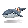 Aurora Snail and The Whale Soft Toy, 61238, 7in, Grey, for Fans of The Book by Julia Donaldson and Axel Scheffler, Blue