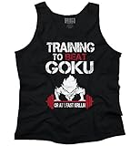 Training Insaiyan Gym To Beat Goku or Killing Dragon Ball Z Tank Top