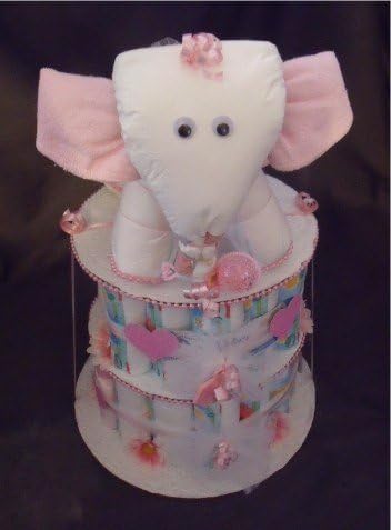 diaper cake elephant theme