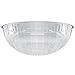 Party Essentials Hard Plastic 192-Ounce Serving Bowl, Clear