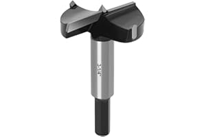 ASNOMY 3-1/4 Inch Forstner Drill Bit, Carbide Tipped Forstner Bit for Hard Wood, Wood Drilling Hole Saw Set Woodworking Hinge Cutter Tool Kits for Wood Plastic Plywood
