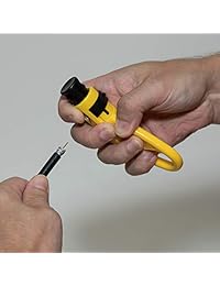 Coax VDV026 211 Kit de instalación con conectores F, cortador de cables, herramienta de compresión, pelacables, más herramientas Klein