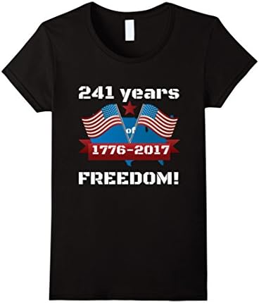 Womens Rayearth Creations 241 Years of Freedom T-Shirt Small Black