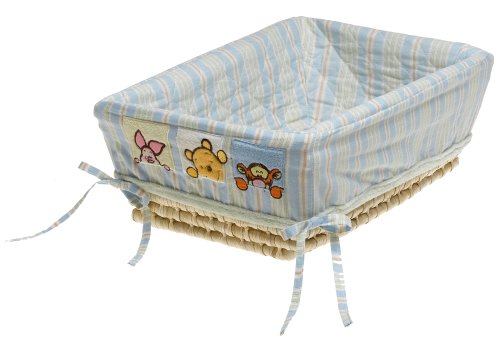 Kidsline Soft & Fuzzy Winnie the Pooh Basket Liner