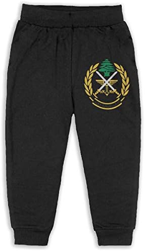 Cutenewbornbabyclothes 2-6 T Baby Boys Girls Elastic Waist Sweatpants Lebanese Army