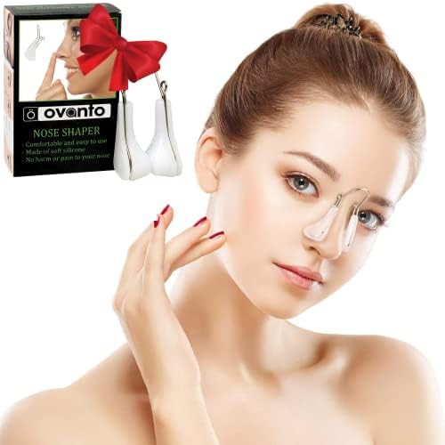 OVANTO Nose Shaper nose Clip Soft Silicone Nose Slimmer Bridge