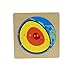 Montessori Earth Interior Panel Puzzle Early Childhood Education Geographical Aids Montessori Materials Earth Core Puzzle