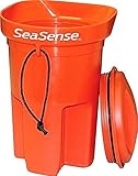 SeaSense Bailer Bucket with Lid, Orange