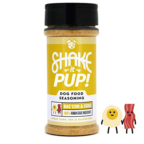 Shake it Pup! Dog Food Seasoning Topper Natural, Human Grade Mixer