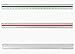 Aluminum Triangular Architect Scale — US Standard Imperial Scale 12