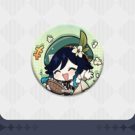 Amazon Co Jp 原神project ウェンティ バッチ ちびキャラシリーズ 中国 公式 オフィシャル グッズ ホビー