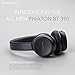 Phiaton Bluetooth Headphones On Ear, EverPlay-X Wireless Headset (30 Hours Play Time) Deep Bass Stereo, Foldable, Soft Earpads w/Built-in Mic and Wired Mode for PC Cell Phones TV – Blackthumb 1
