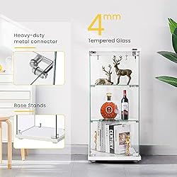VIVOHOME 3 Layers 16''W x 16''D x 34''H Display