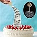 One76 Funny Cake ATM Money Box Money Pulling Cake Making Mold Food Contact Safe, includes 20 Plastic Bag and Happy Birthday Topper Surprise Gift (White)