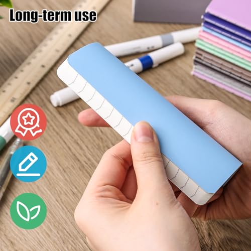 Koogel 32PCS Mini Lined Notebooks, Small Pocket Notebooks 9 x 13cm Colourful Notepads Journals 8 Colours for Students Traveler School Supplies