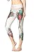 LOV ANNY Women's Pattern Fit Dry Stretchy Athletic Capri Leggings Pants