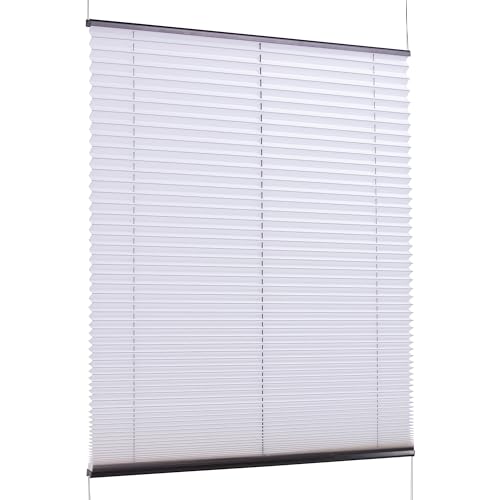 K-home Florida Klemmfix-plisse wit 80 x 130 cm (B x L) uniek design met betoverend lichteffect