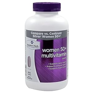 Image of Member's Mark - Women 50+ Multivitamin, 400 Tablets (Compare to Centrum)