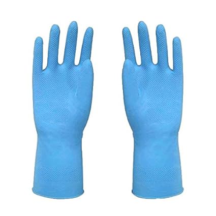 Surf Rubber Hand Gloves Blue Pack of 3 Pair