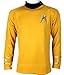 costumebase Star Trek Captain Kirk Spock Classic Shirt Costume Uniform Tos (L, Gold)