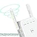 WiFi Range Extender,FiveHome 300Mbps 2.4G High Speed WiFi Booster Repeater Extends WiFi to Smart Home & Alexa Devices, 2X2 MU-MIMO,Easy and Quick Set Up (ac300)