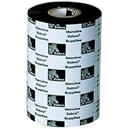 Zebra 3200 Wax/Resin Ribbon, 64mm x 74m, Schwarz, Klebeband