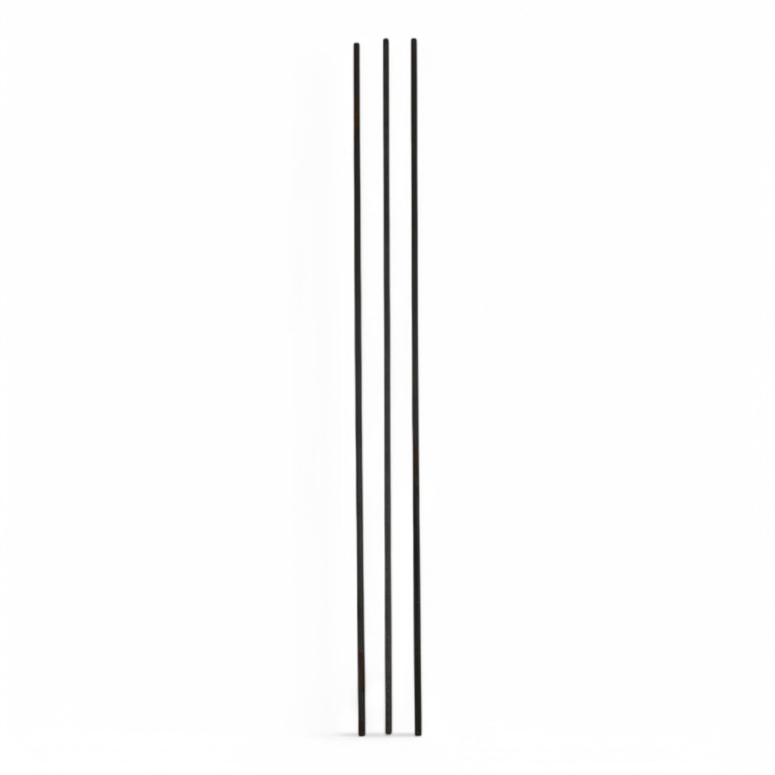 Photo 1 of 1/16" x 1/16" x 12" Square Steel Key Stock (Bar), Undersized Cold-Drawn Steel Bars (Pack of 3) - Precision Key Stock, Plain Finish