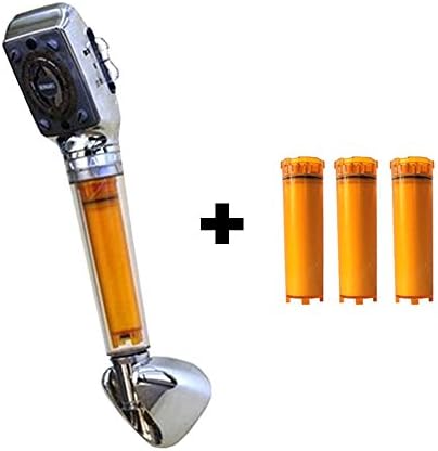 Vaio Vitamin C. Shower Head (Chrome) + Vitamin C Shower Filter Cartridge 3 pack Consumer Friendly Sonaki
