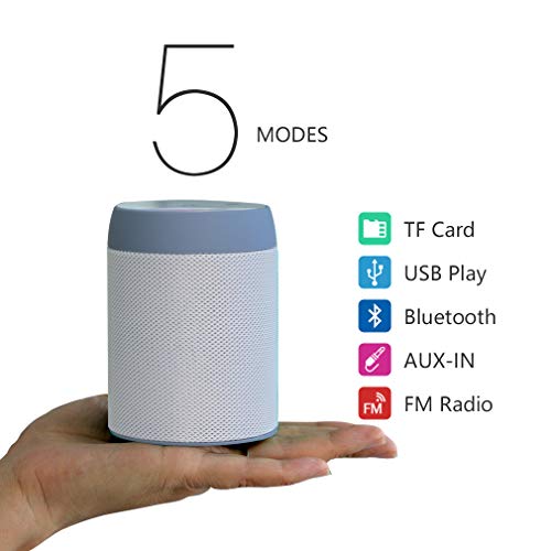 White Noise Machine 20 Non-Looping Soothing Natural Sounds and White Noise with High Quality Speaker & Memory Function for Sleeping Work Relaxed (Gray)
