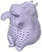 GAMAGO Hippo Tea Infuser - 100% Silicone Non-Toxic Resusable Loose Tea Steeper - Cute and Funny Gift Tea Leaf Strainer - Tea Diffuser Microwave and Dishwasher Safe for Kitchen Home Office