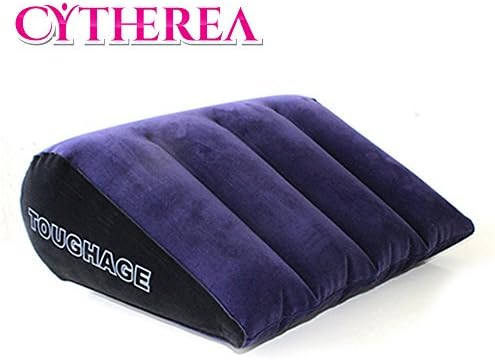 Crtherea Bed Pillow Soft Inflatable Portable Triangle Pillow For Couples