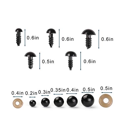 2 180PCS+6mm+12mm+Washers+Sewing+Puppet
