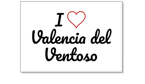 Mundus Souvenirs - Amo Valencia del Ventoso, Imán para Nevera ...