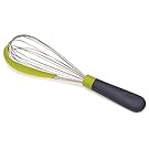 Joseph Joseph 20056 Whiskle 2-in-1 Whisk with Integrated Bowl Scraper, Green